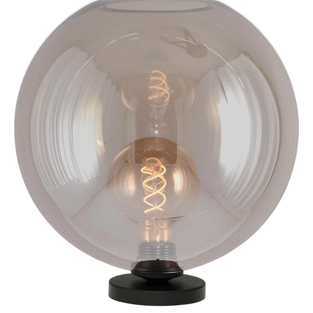 Table lamp Bella 2 with Ø 30cm gold glass