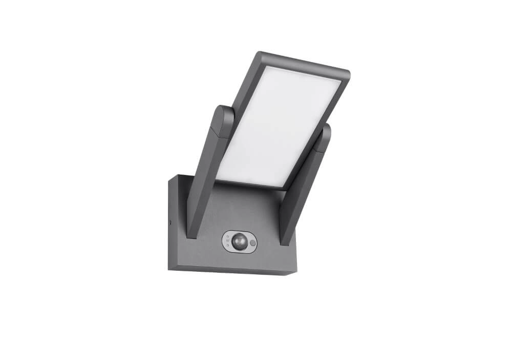 Hybrid solar wall lamp Malawi with sensor Trio 4017807622508