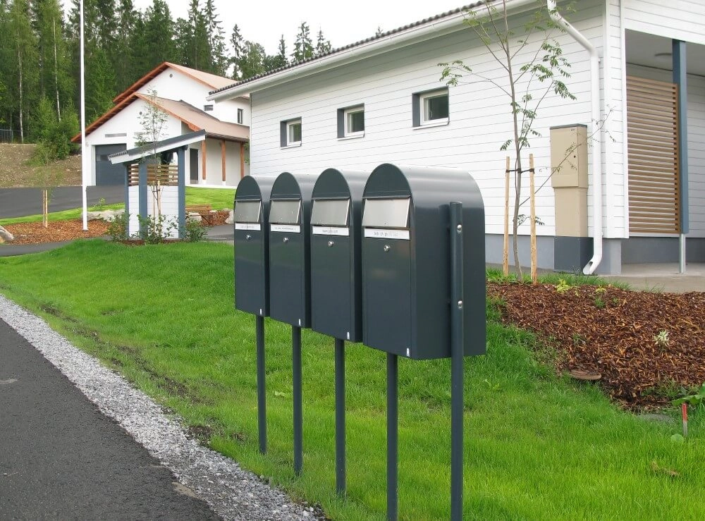Mailbox Grande 7016 i Dark grey Bobi 6417237033147