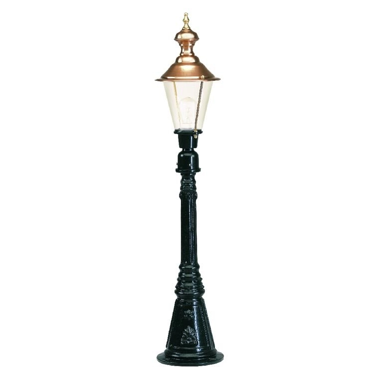 Nostalgic garden lamp Chicago black