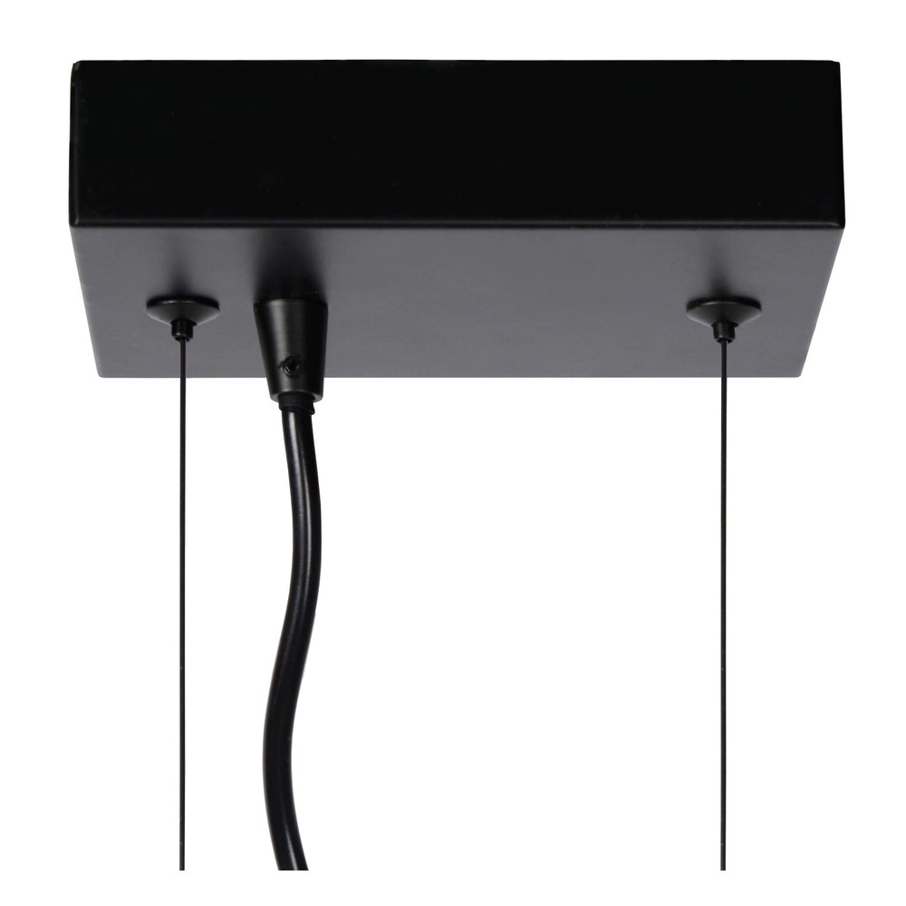 Modern pendant lamp Fabian Black Lucide 5411212010797