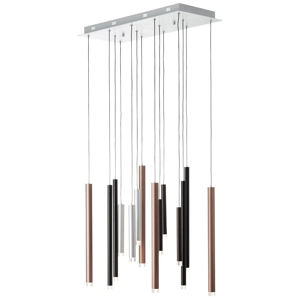 Large LED hanging lamp Cembalo Brilliant 4004353342288