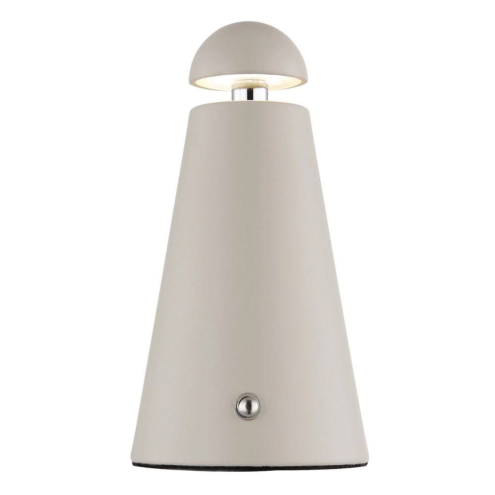Modern table lamp Liva Sand Brown Rechargeable Globo 9007371566914