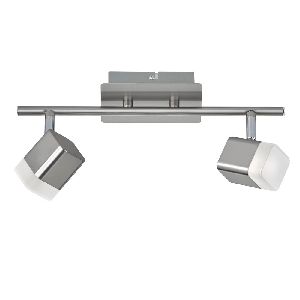 Ceiling spot Roubaix 2-light metal gray