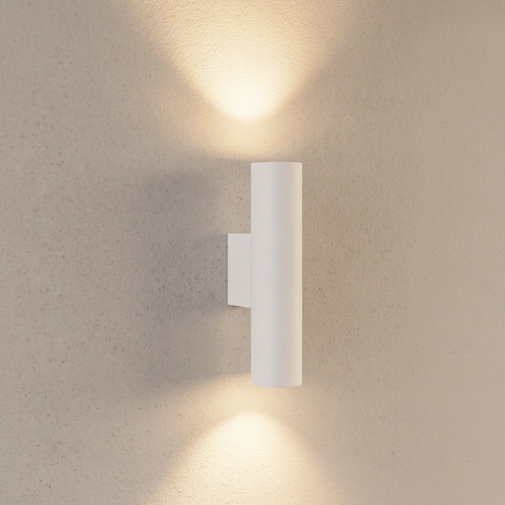 Wall spotlight Mor Up & Down White