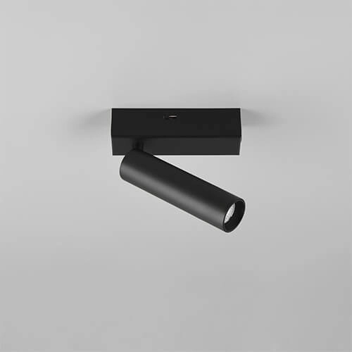 Slim LED wall spot Ambala black Trio 4017807612622