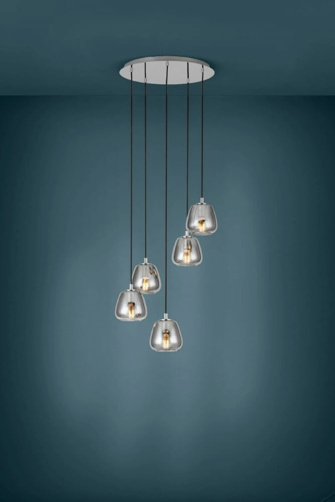 Vide hanging lamp Albarino 5 lights Stars of Light 9002759396688