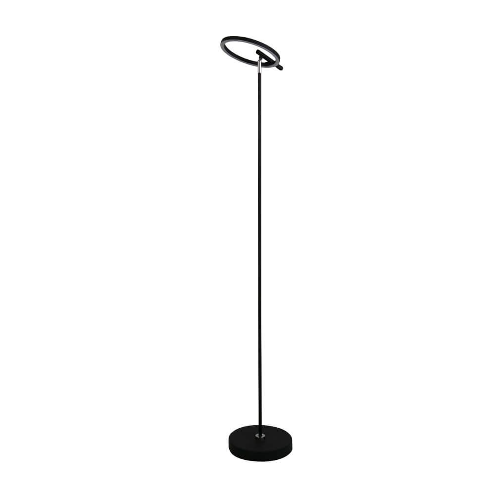 Modern floor lamp Space black Searchlight 5053423274713