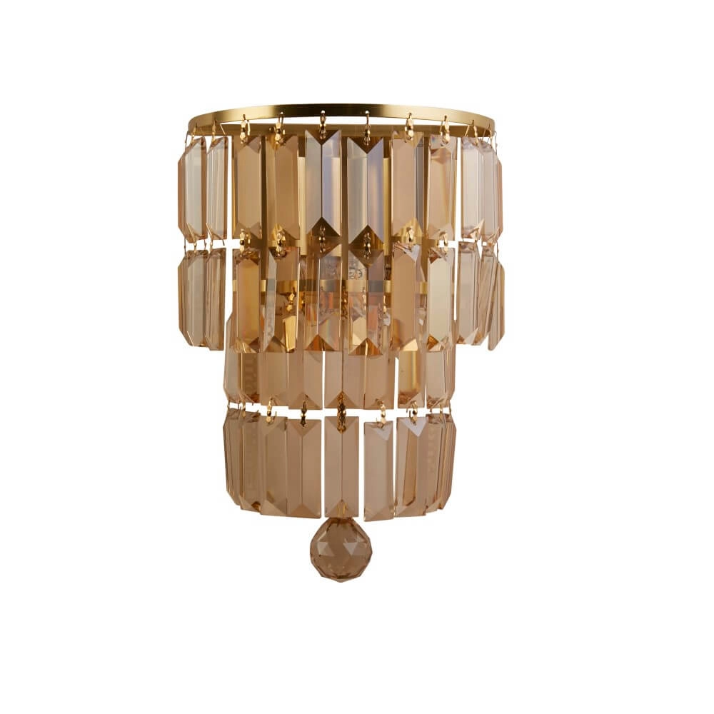 Chandelier Empire brass Searchlight 5053423271705