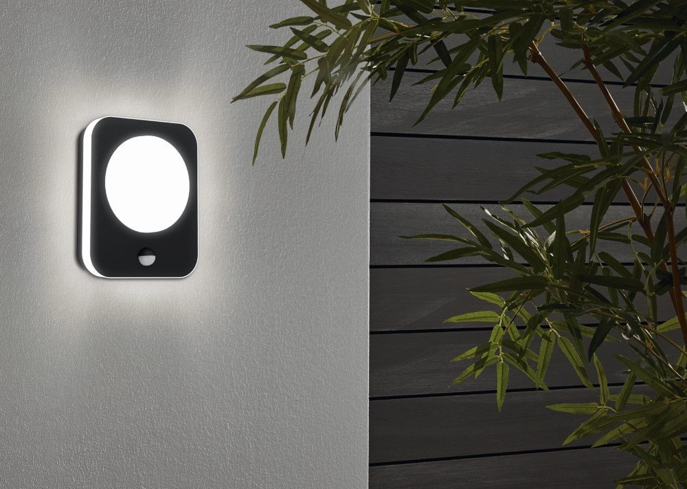 LED outdoor lamp Madriz with motion sensor Eglo 9002759995843