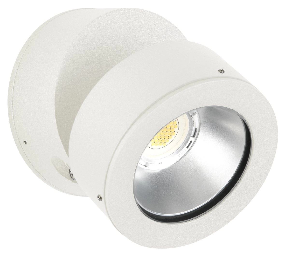 Outdoor lighting surface-mounted spotlight Growie white