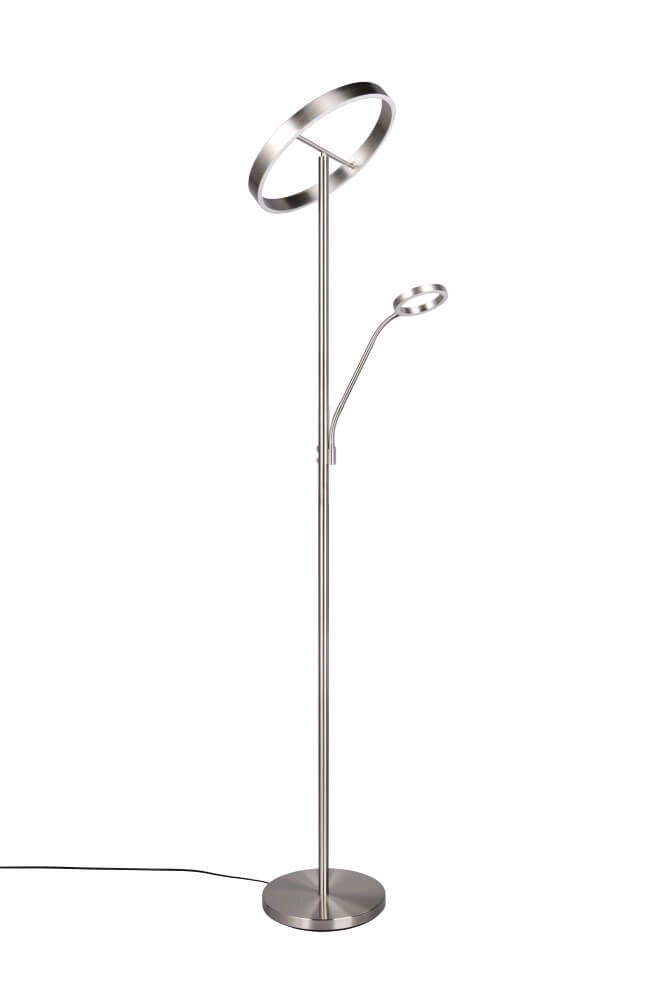 Design reading lamp Willis Stainless Steel - 180cm Trio 4017807618129