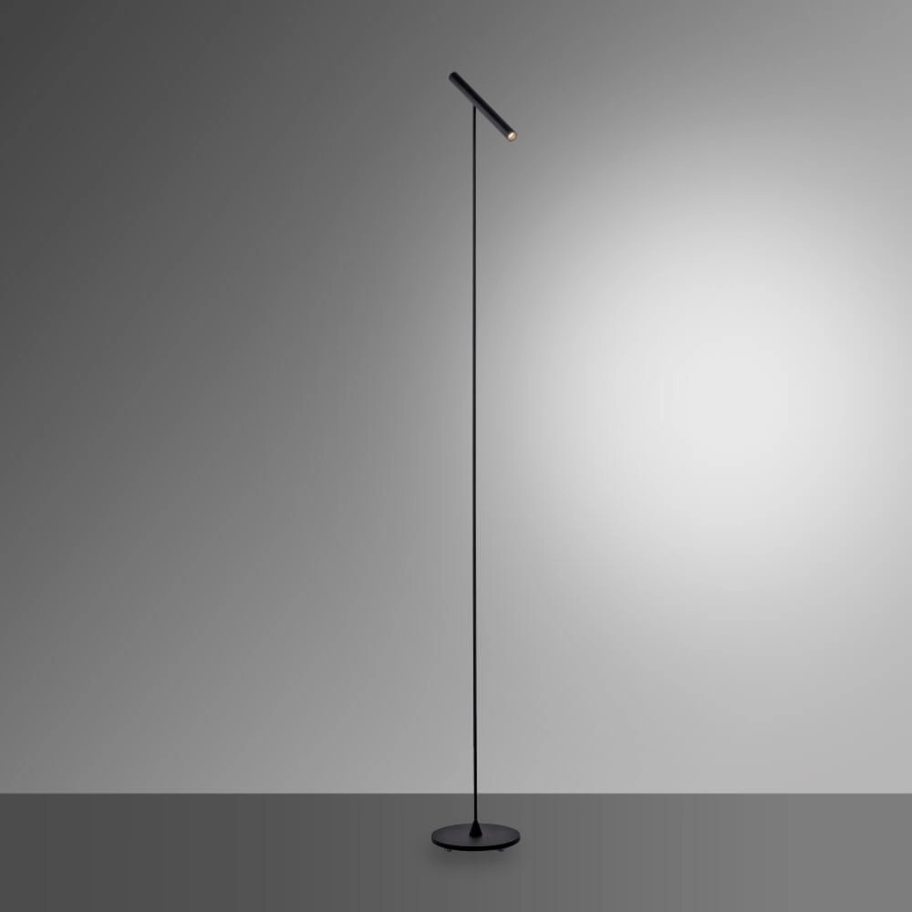 Designer floor lamp Pure Tutua black Paul Neuhaus 4012248365519