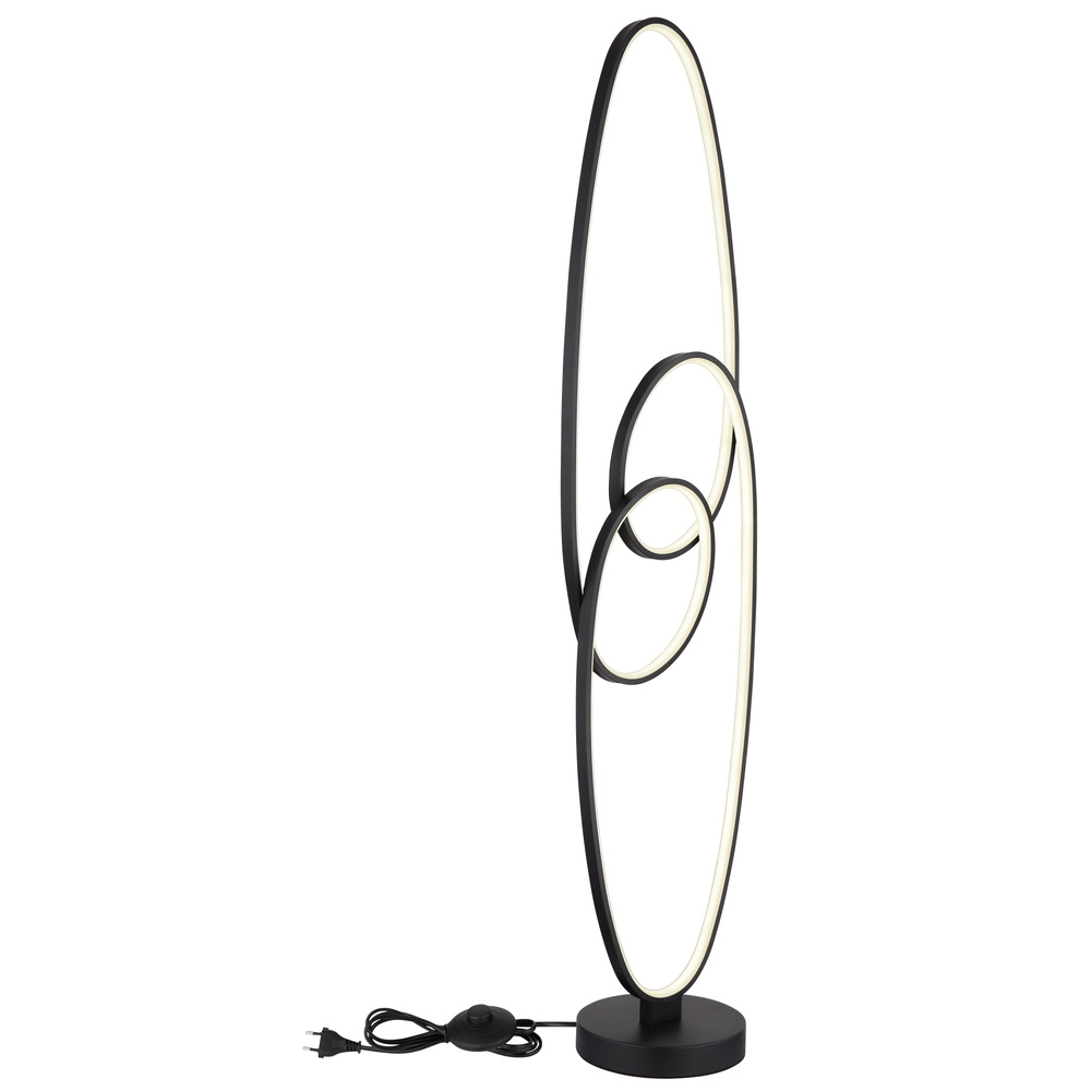 Design floor lamp Spira Black Globo 9007371453252