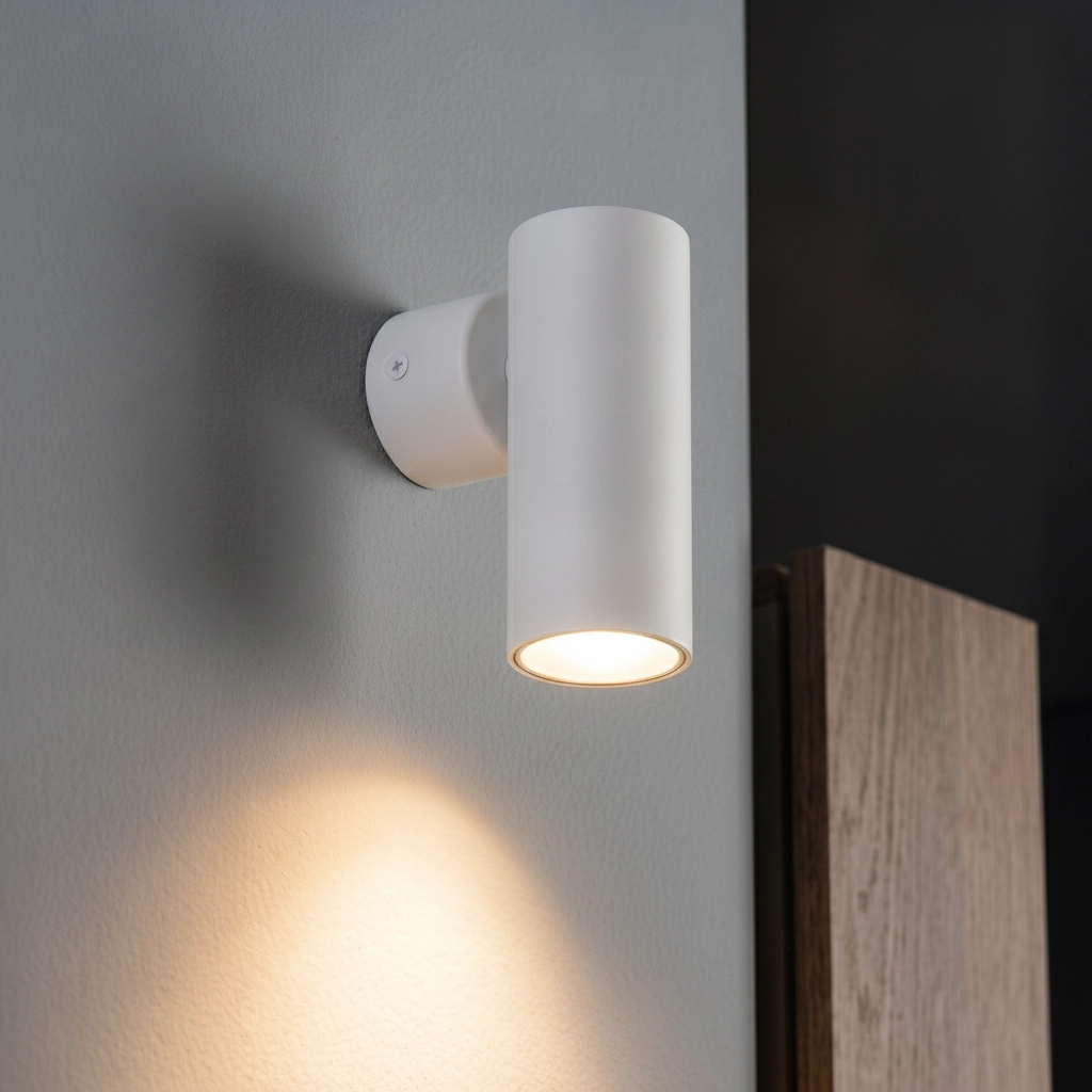 Wall spotlight Mor white
