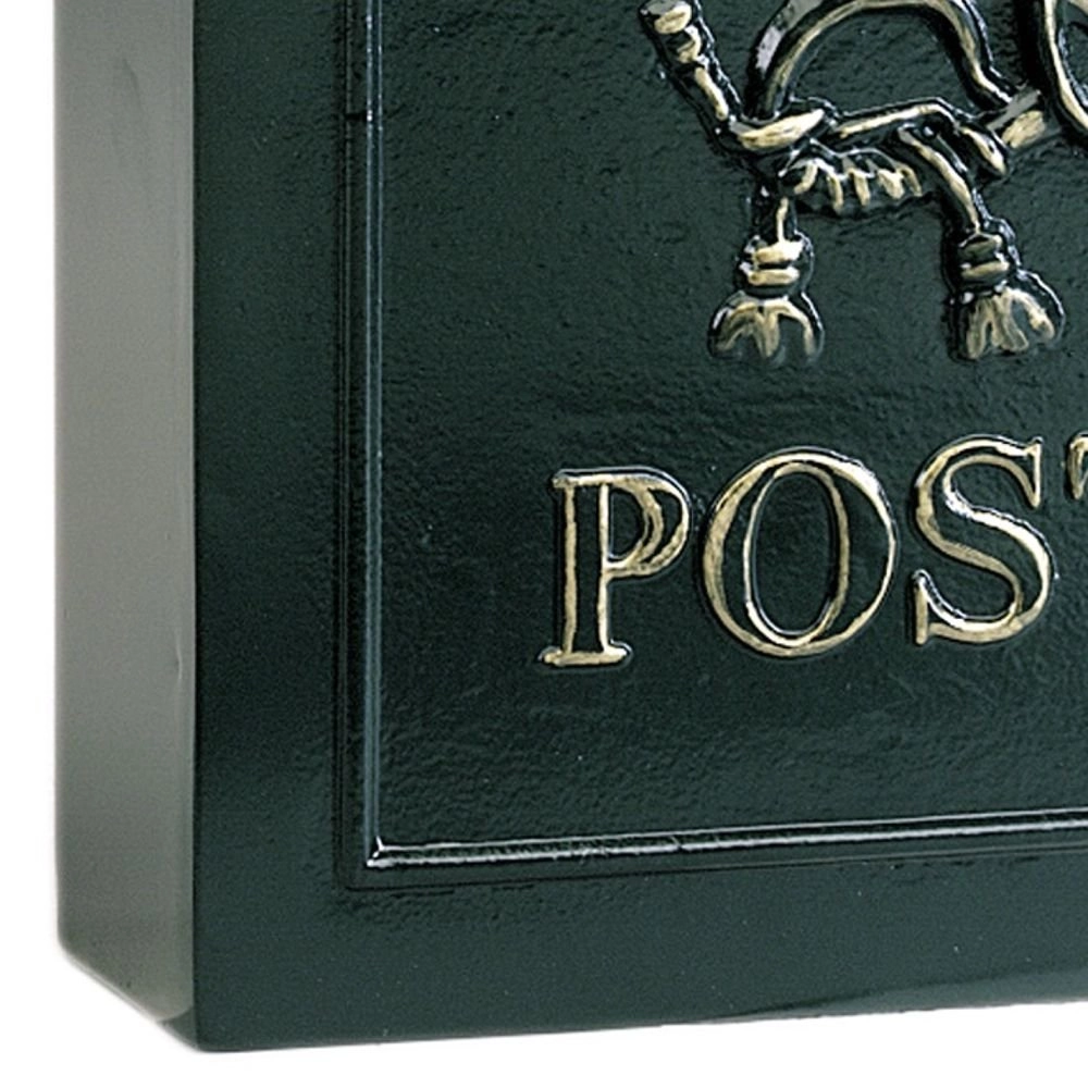 Mailbox Postbox B9D wall bushing - black KS Verlichting 8714732525343