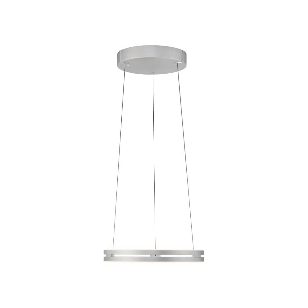 Sleek hanging lamp Pure E-Loop aluminum Paul Neuhaus 4012248372272