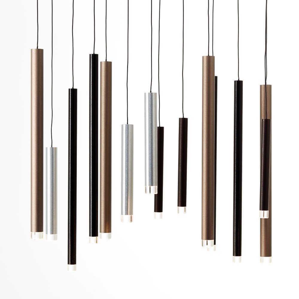 Large LED hanging lamp Cembalo Brilliant 4004353342288