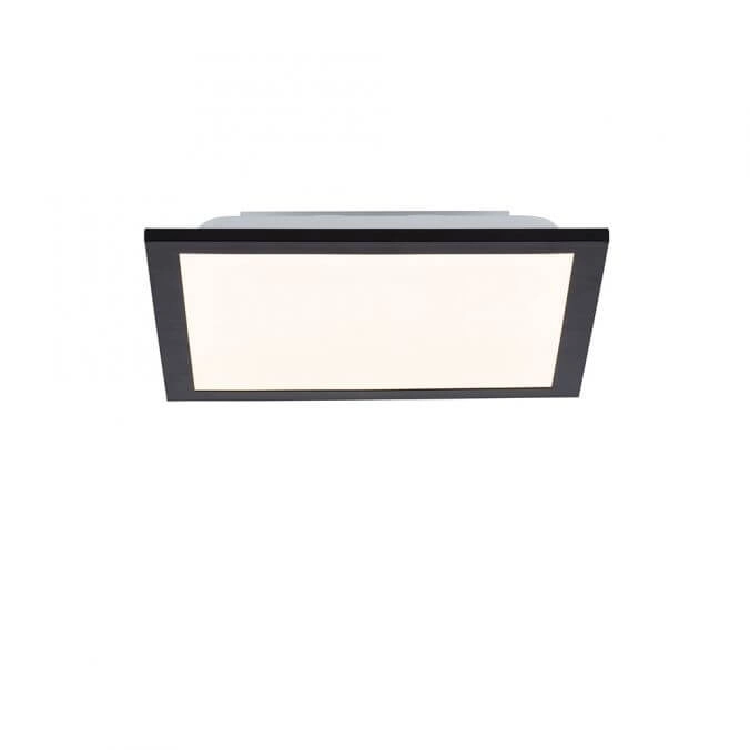 LED ceiling lamp Flat 30 by 30cm black