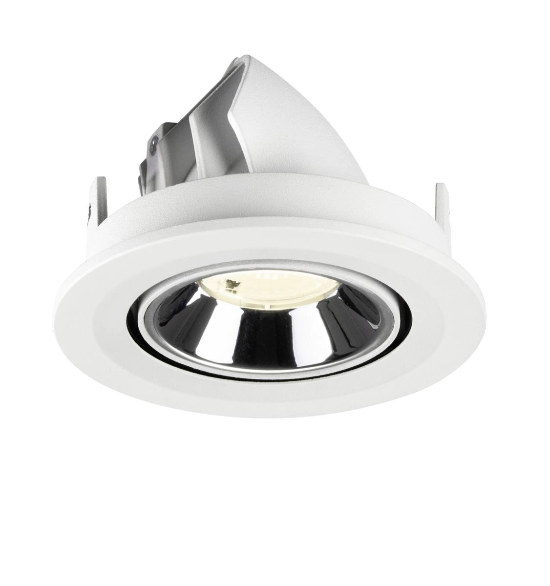 Recessed spotlight Numinos Gimble S white/chrome 4000K - 40deg SLV 4024163313254