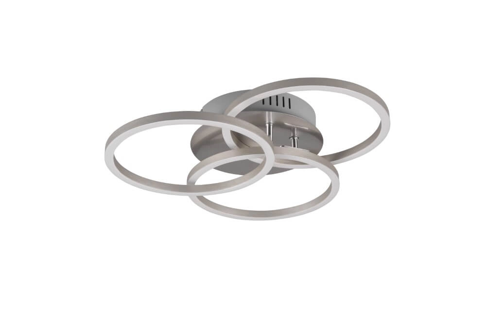 Ceiling lamp Circle 3-ring stainless steel