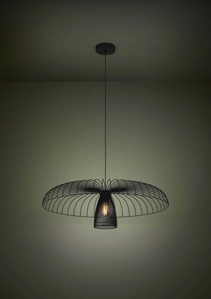 XL wire hanging lamp Champerico Ø 77cm Stars of Light 9008606243235