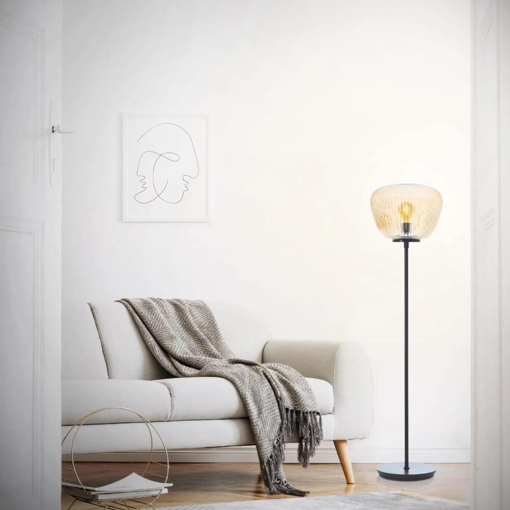 Floor lamp Kaizen Ø 35cm Brilliant 4004353430060