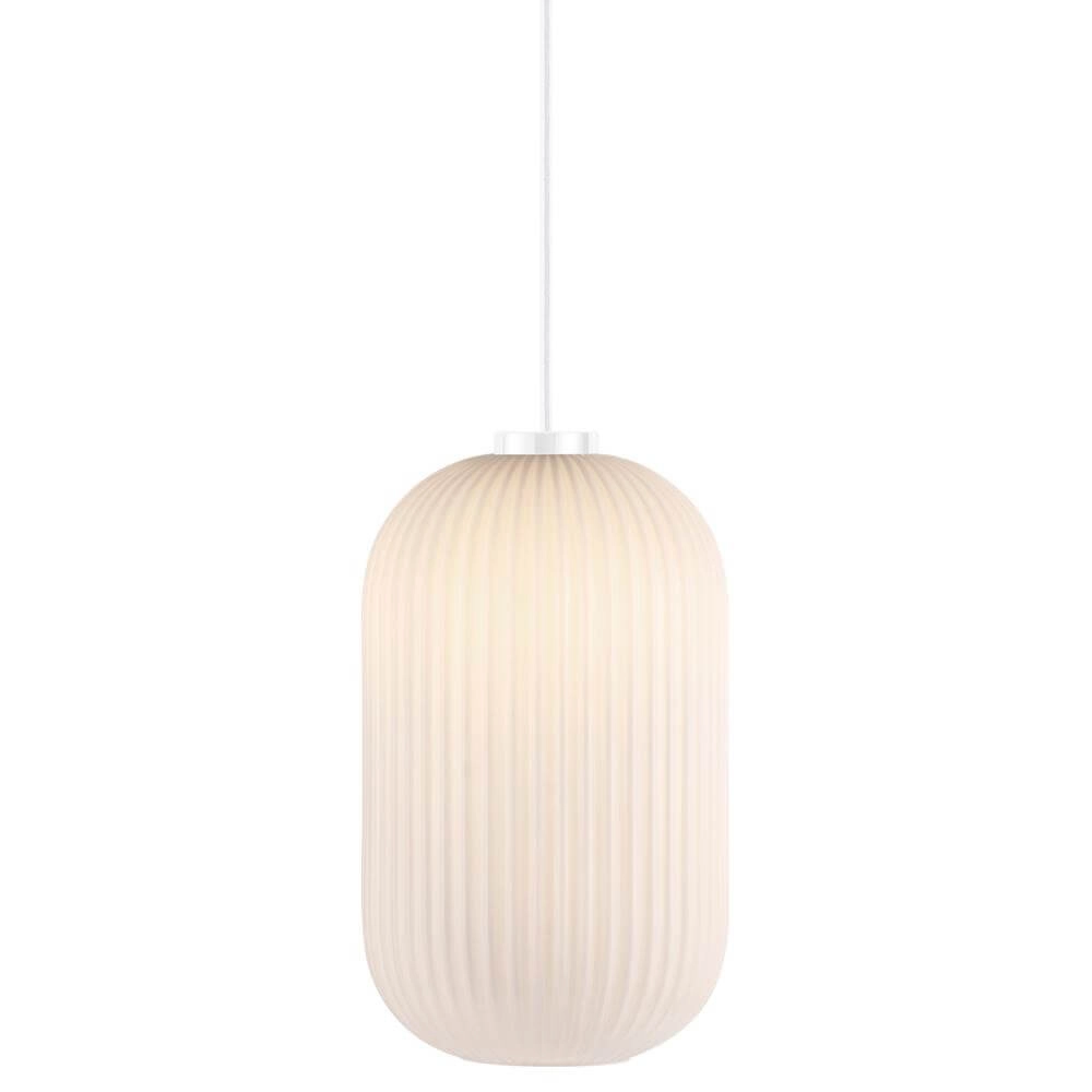 White pendant lamp Milford Ø 20cm Nordlux 5701581406988
