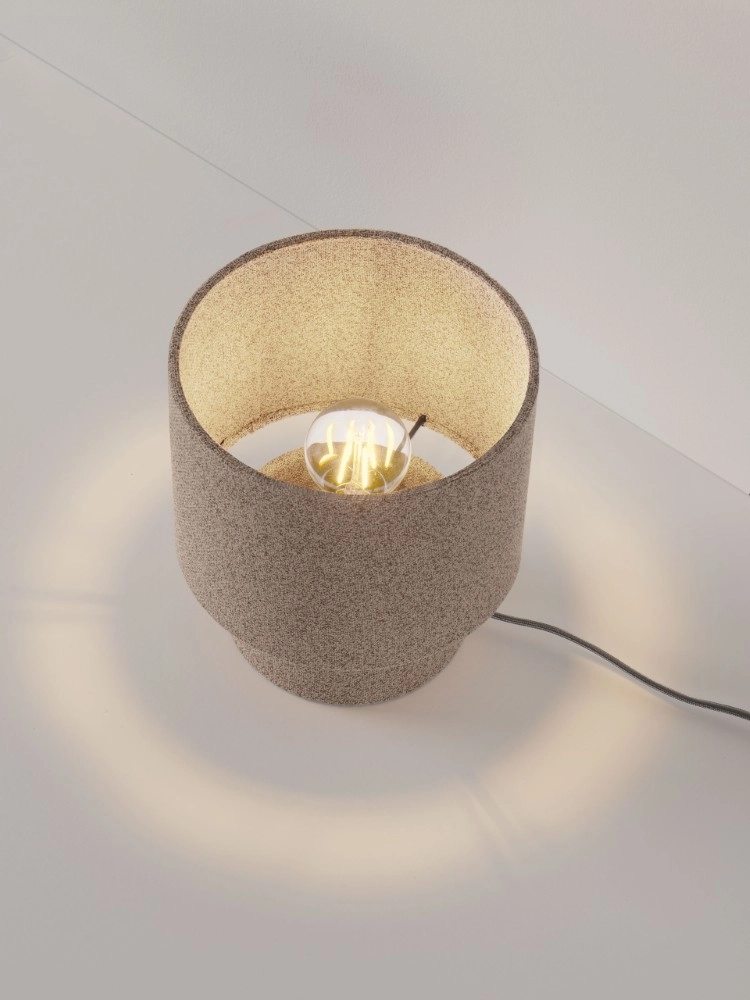 Table lamp Syrin coffee brown Lyora 5212017493637