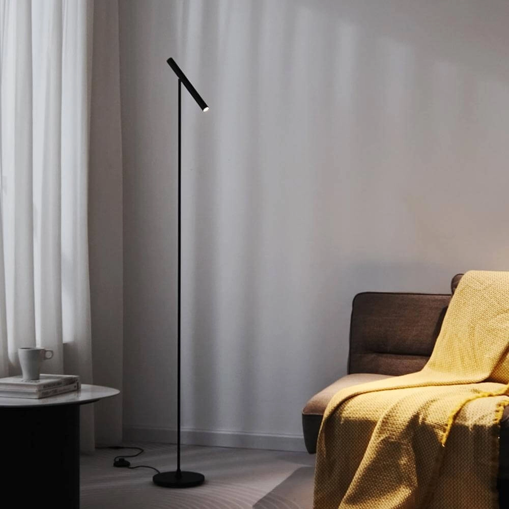 Design floor lamp Kansas black Artdelight 8720701102507