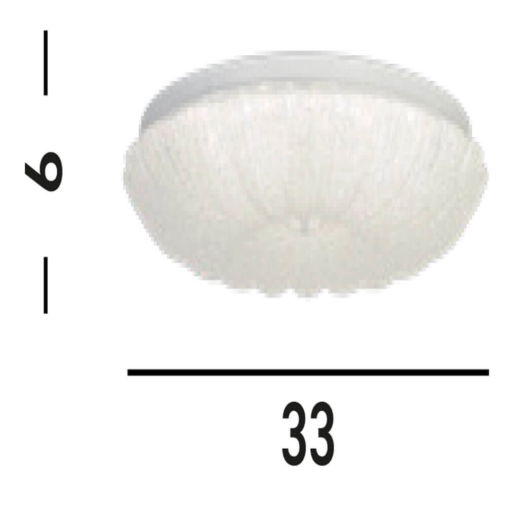 Ceiling lamp Pandora chromium Searchlight 5053423274164
