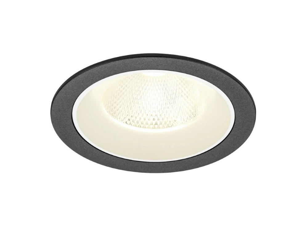 Recessed spotlight Numinos L black/white 4000K - 20deg SLV 4024163309615