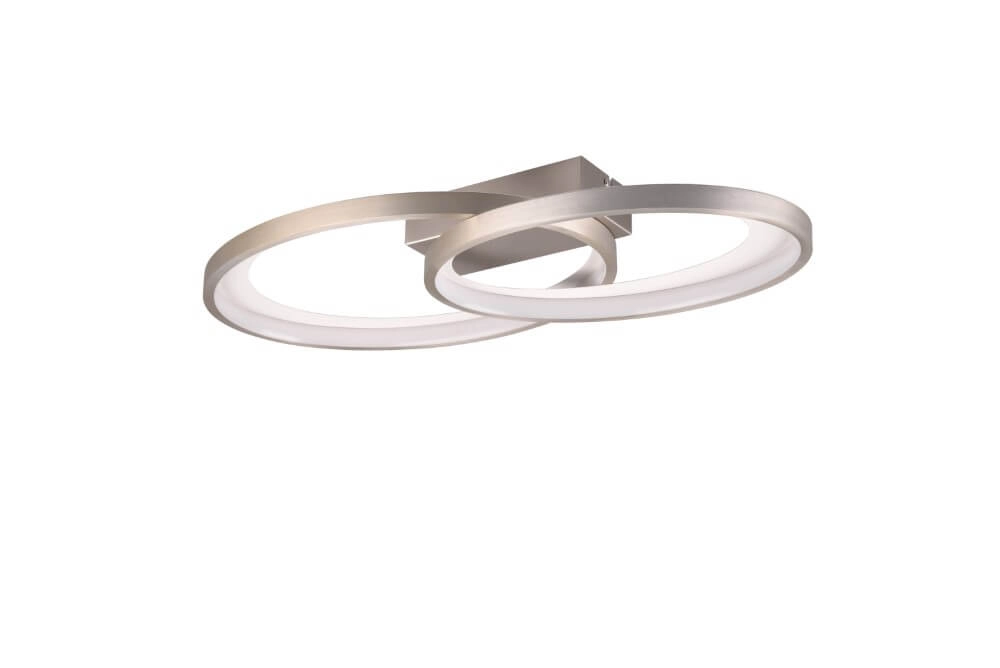 Ceiling lamp Malaga nickel