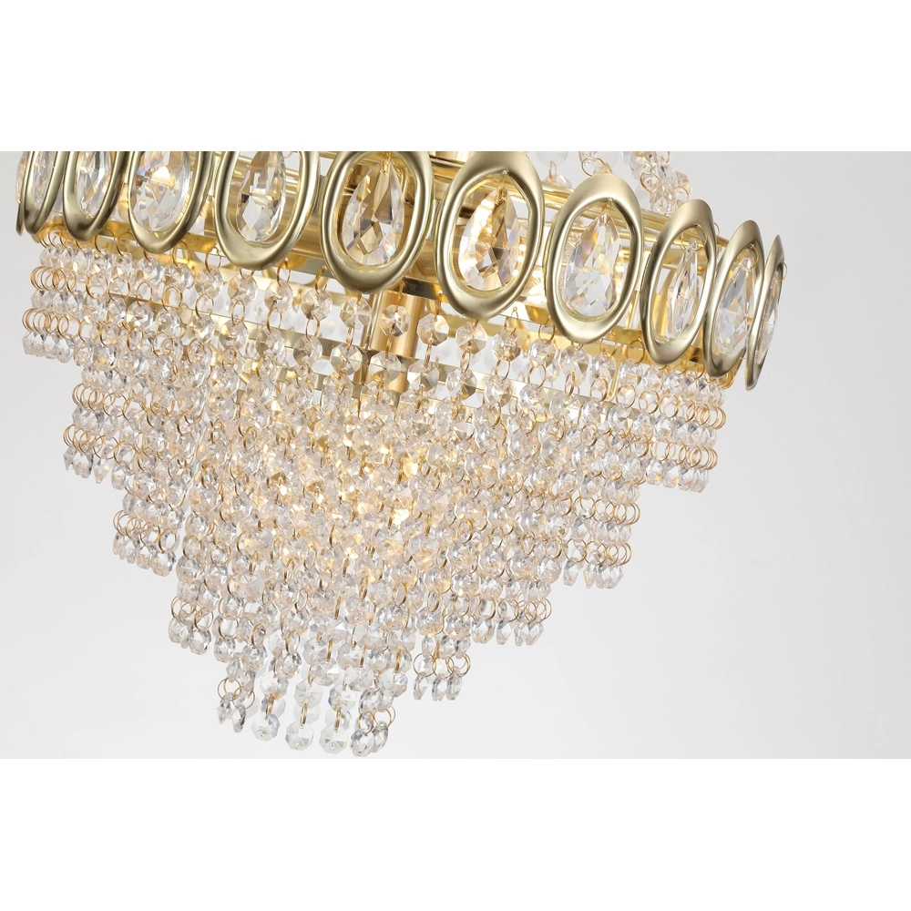 Chandelier Louis gold Ø 40cm Searchlight 5053423274607
