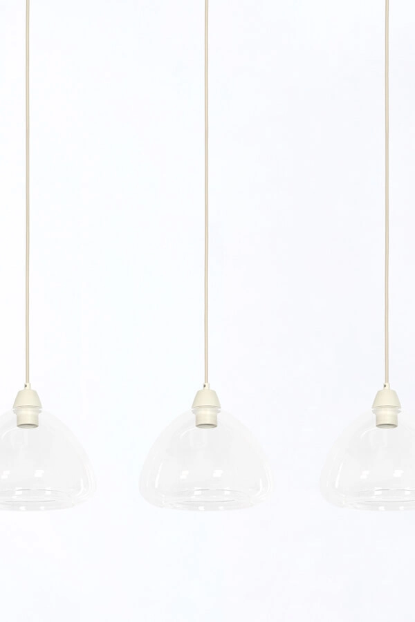 3-light pendant lamp Bisho Cream design 94cm Light & Living 8717807743314