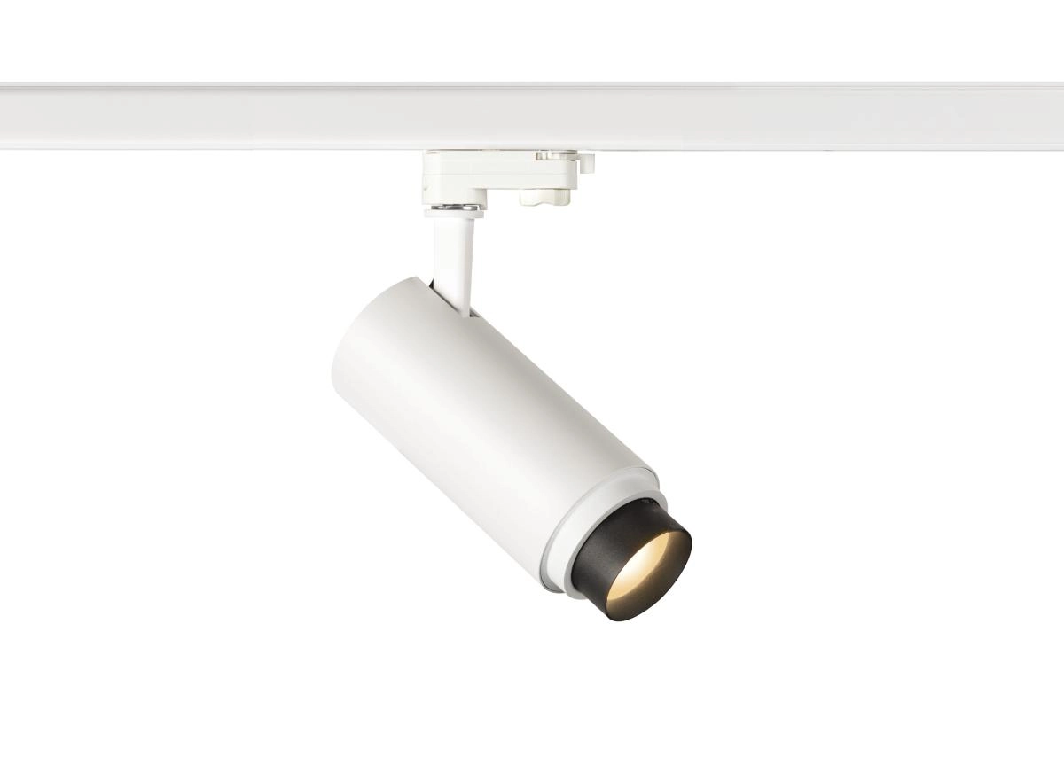 Railspot 3-phase Numinos Zoom M white/black 3000K - 15deg