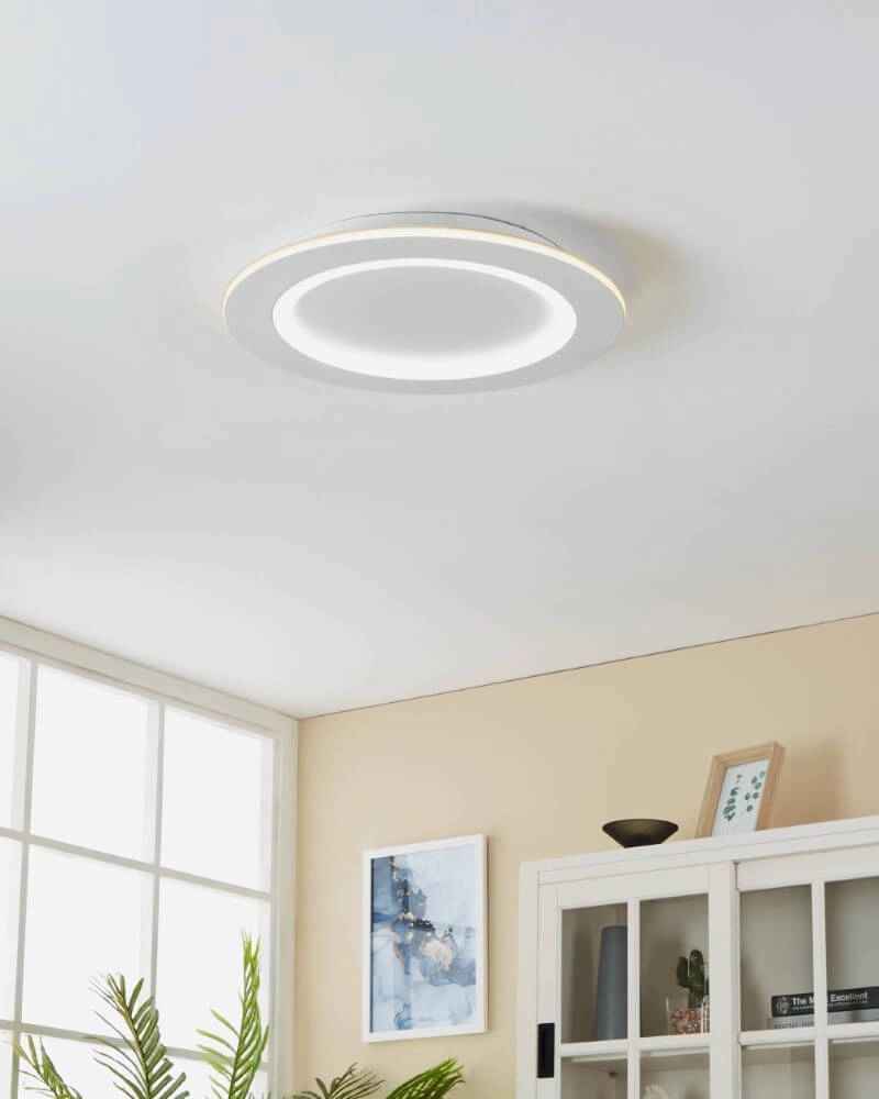 Round ceiling lamp Padrogiano-Z Ø 45cm white Eglo 9008606244218
