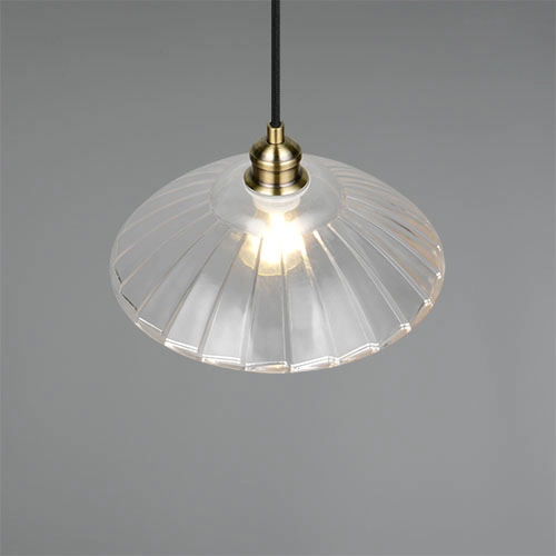 Classic pendant lamp Eluna Old brass Trio 4017807682465