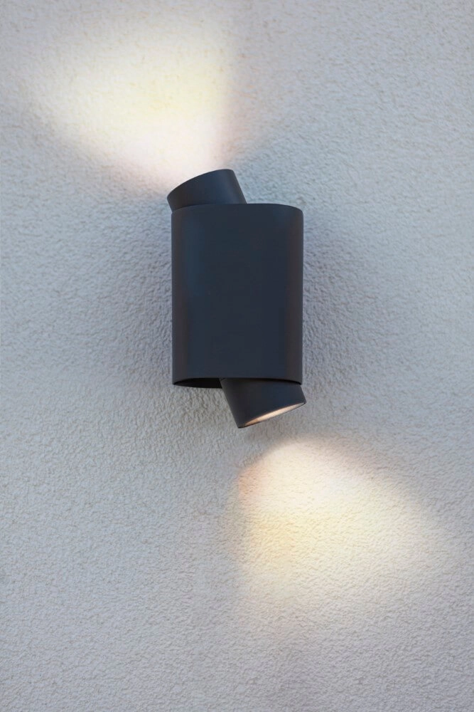 Wall spotlight Cypres Up & Down Anthracite Lutec 6939412014876