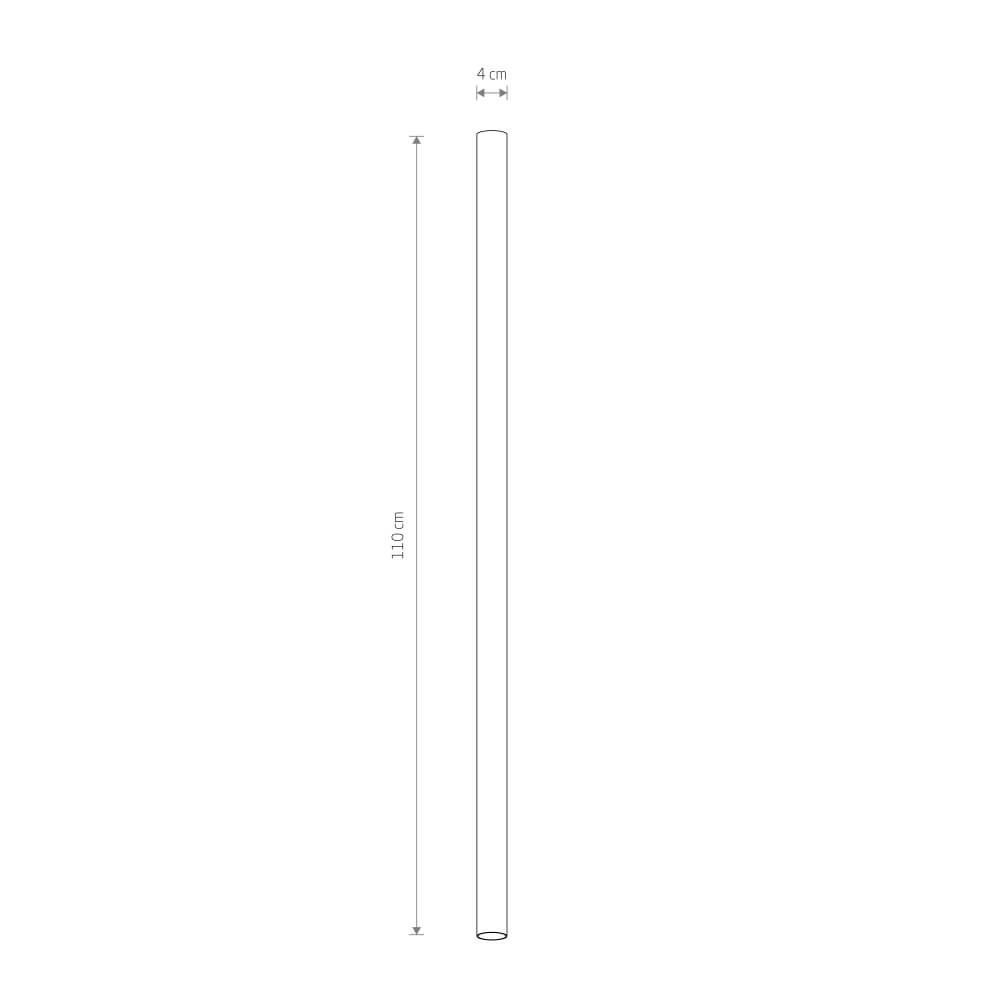 Long surface-mounted spotlight Fourty XL 110cm - gold Lyora 5903139108973