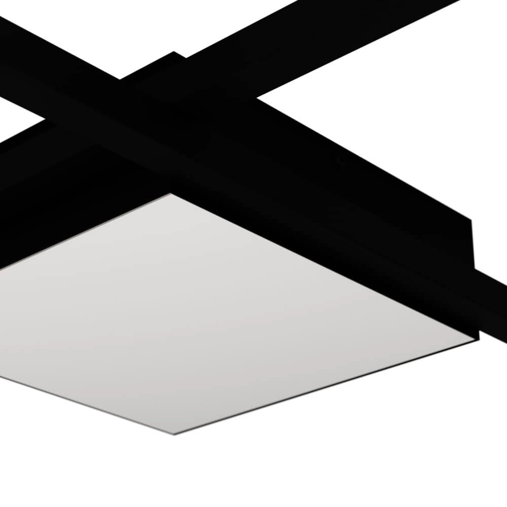 LED ceiling light Viareggio black Stars of Light 9002759396893