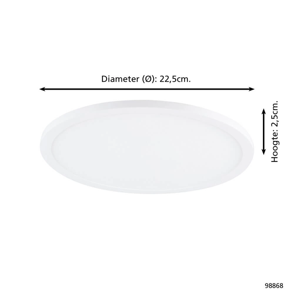 Recessed lamp Fueva Flex white 4000K Eglo 9002759988685