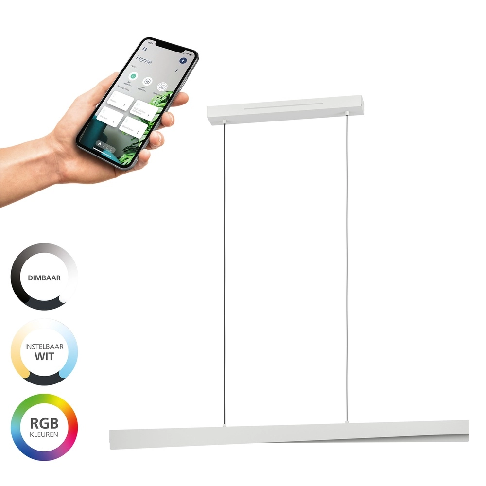 Smart pendant lamp Bolognano-Z Design Grey