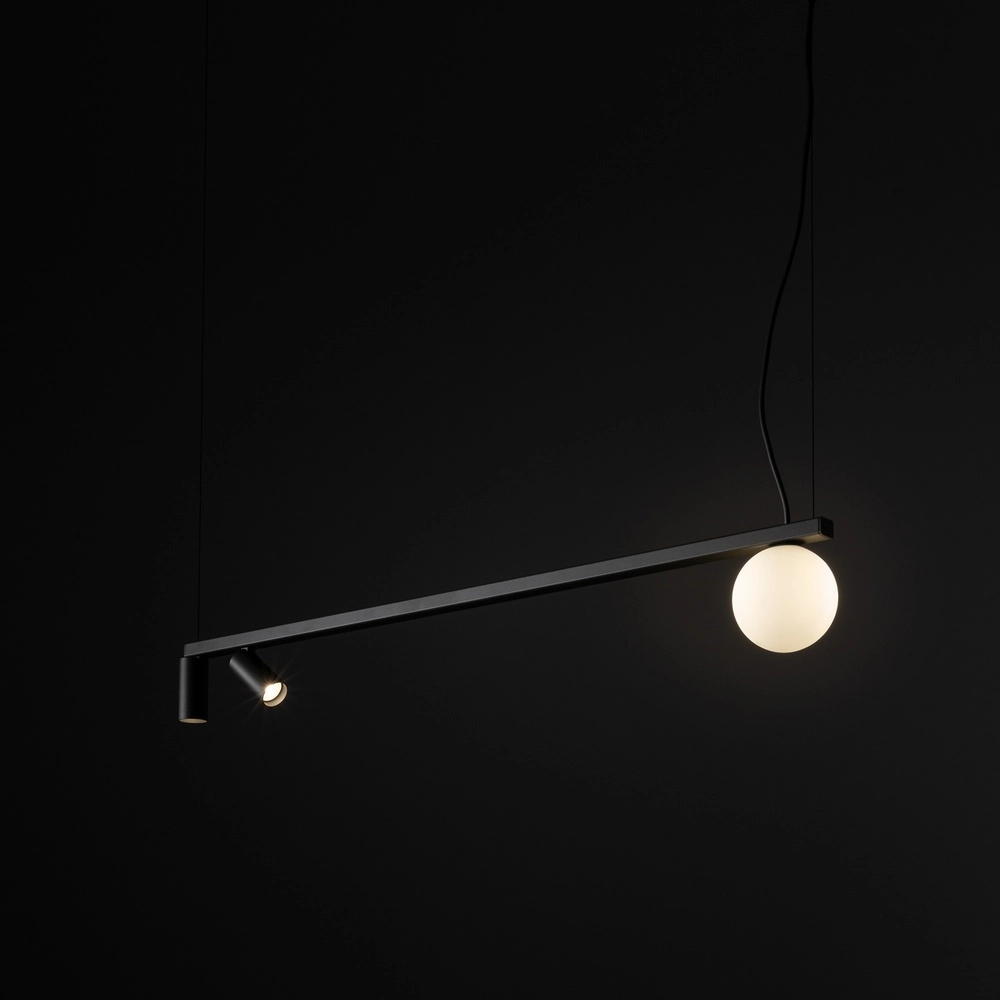 Design pendant lamp Fourty Umbra Grey