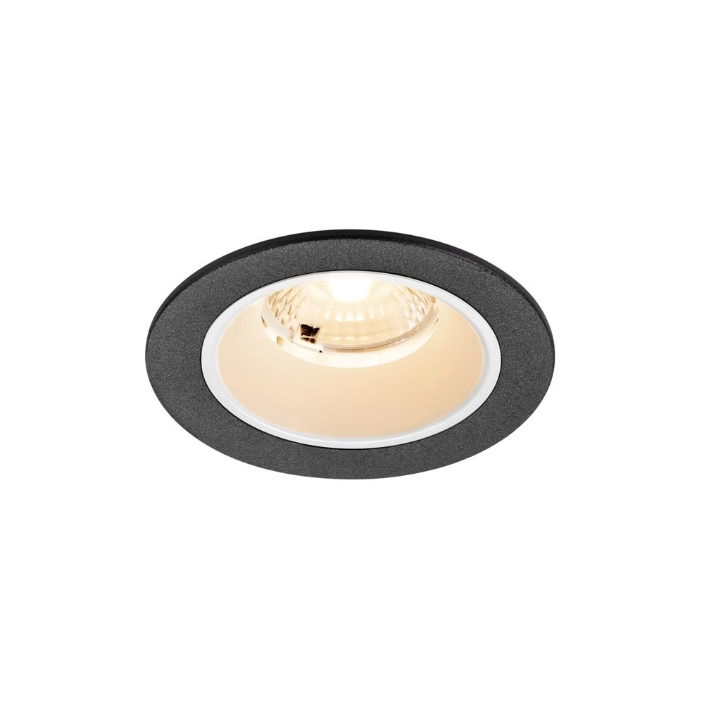 Recessed spotlight Numinos S black/white 2700K - 40deg