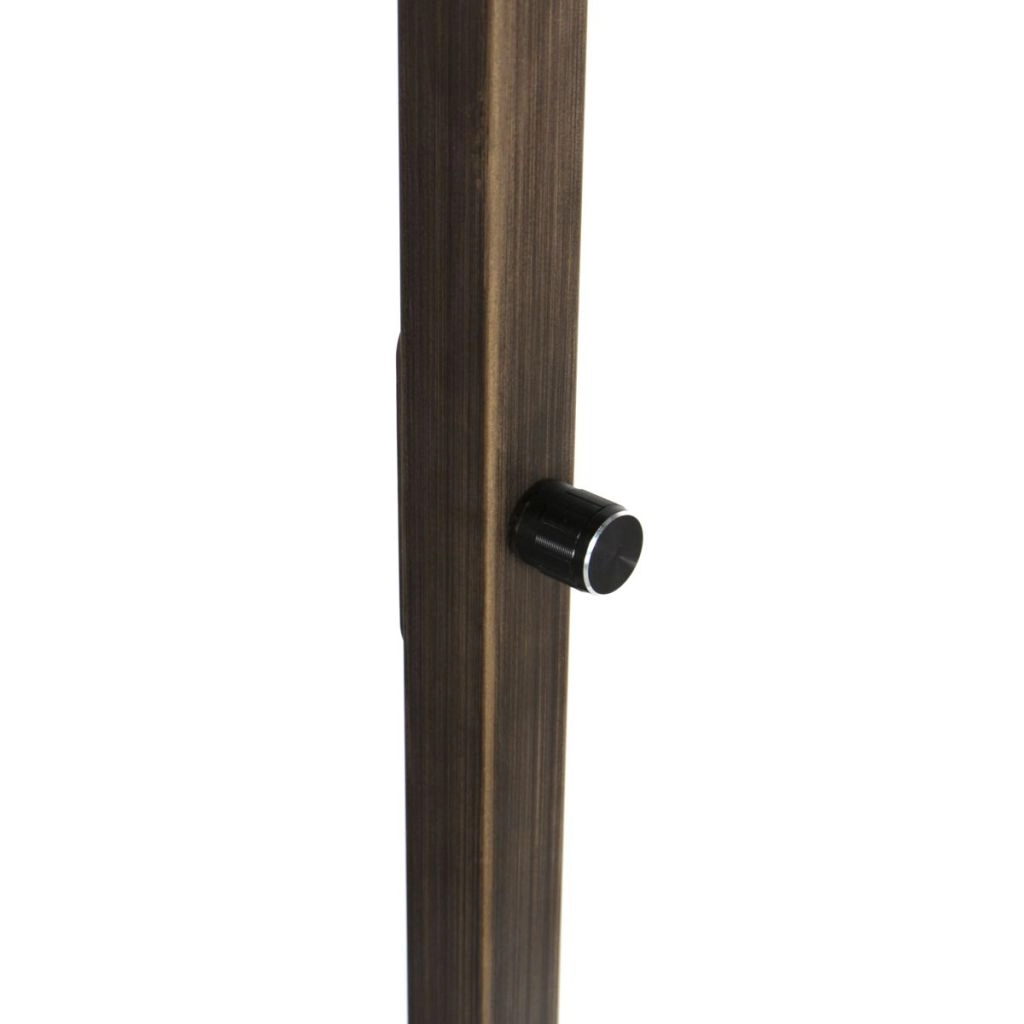 Floor lamp bronze Stang with cork cap Steinhauer 8712746189681
