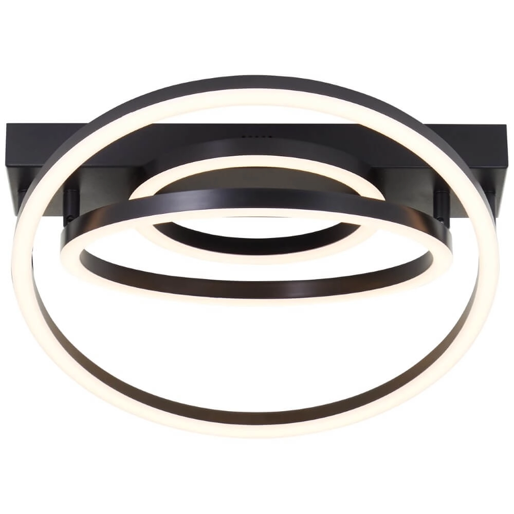 Dimmable ceiling light Pedley black
