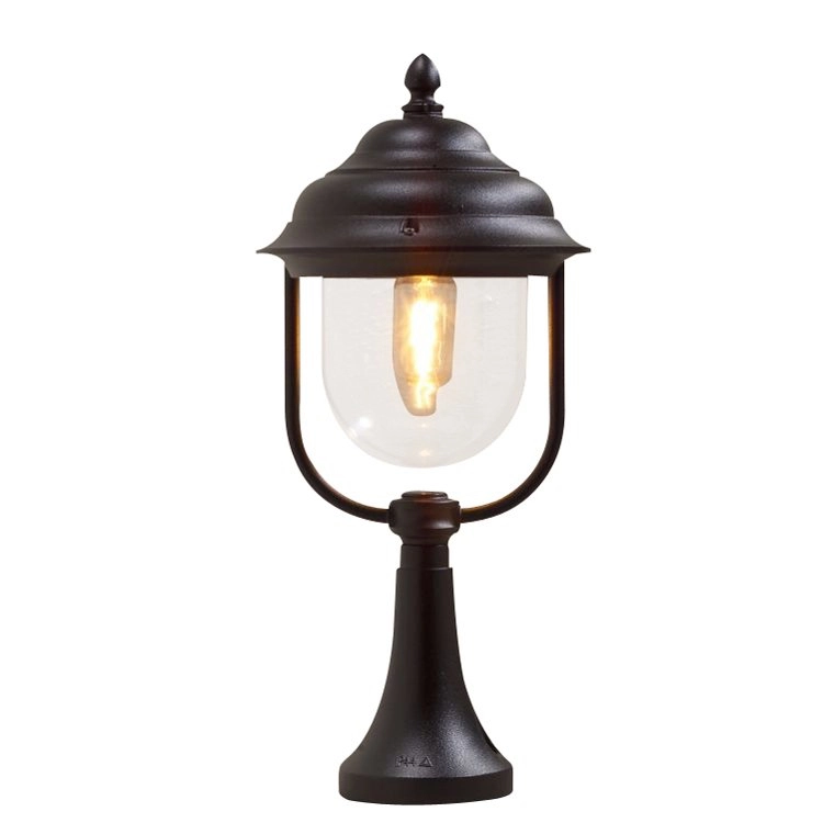 Classic pedestal lamp Parma black