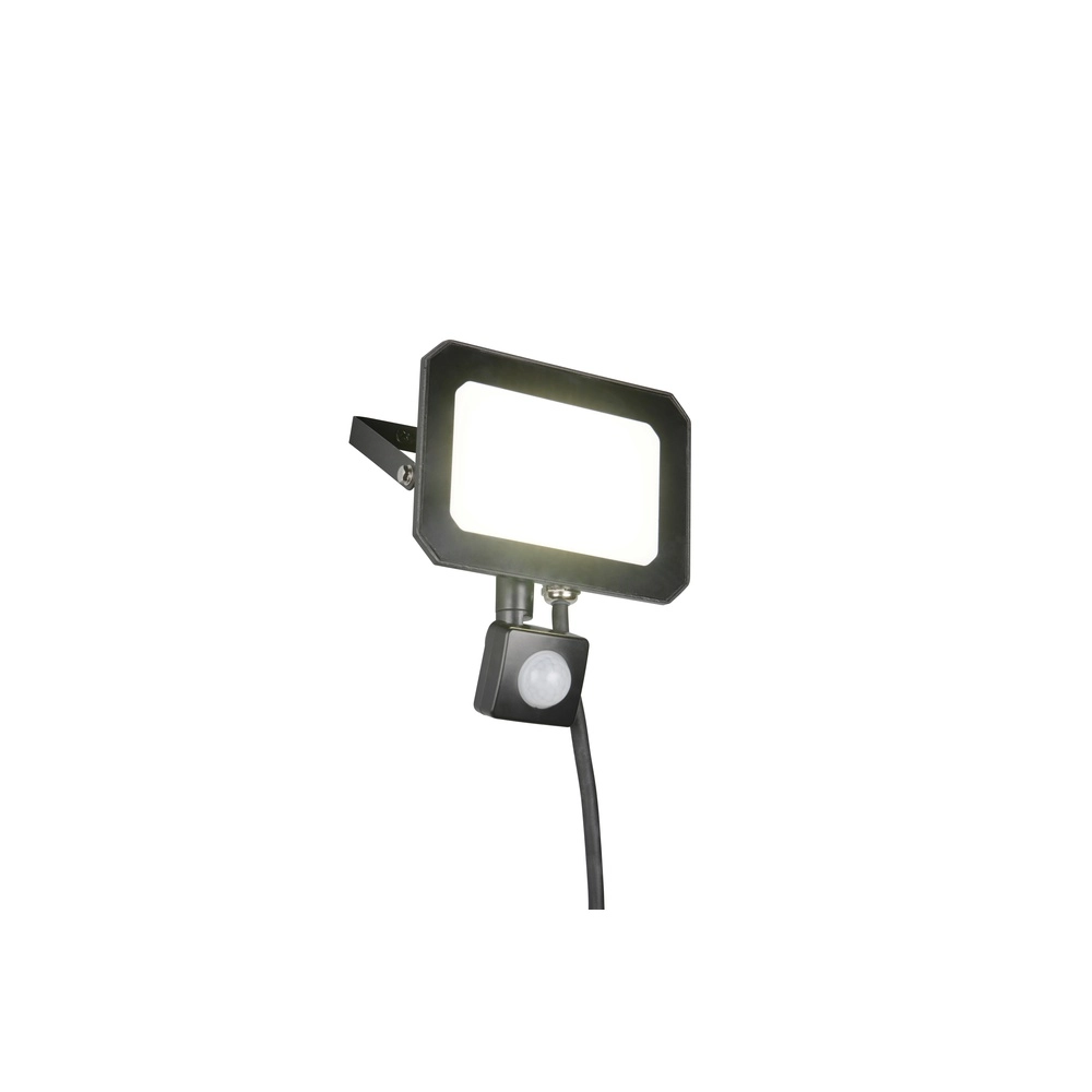 Wall lamp Funchal black 30W with sensor Trio 4017807648096