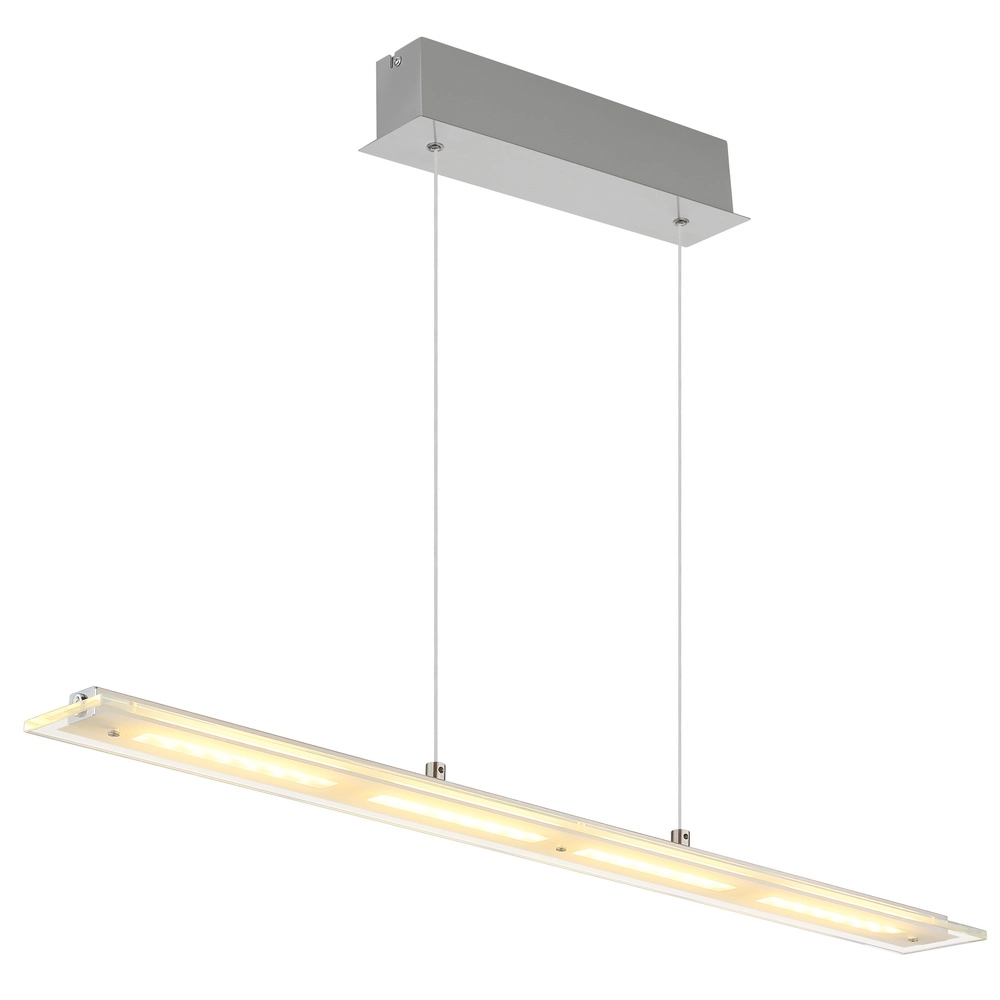 Pendant lamp Novak nickel 88cm Globo 9007371586028